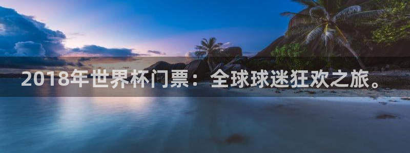 世界杯直播观看:2018年世界杯门票:全球球迷狂欢之旅。